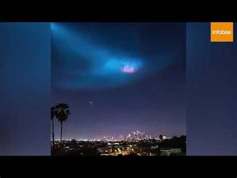 DESPEGUE DEL SATELITE ARGENTINO DESDE CALIFORNIA LUCES EN EL CIELO Y