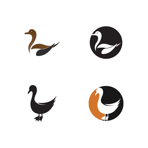 Duck logo vector 25558437 Vector Art at Vecteezy