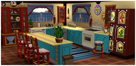 Haute Hacienda Kitchen Set Store The Sims™ 3