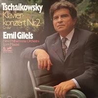 Eurodisc Gilels Tchaikovsky Concerto No