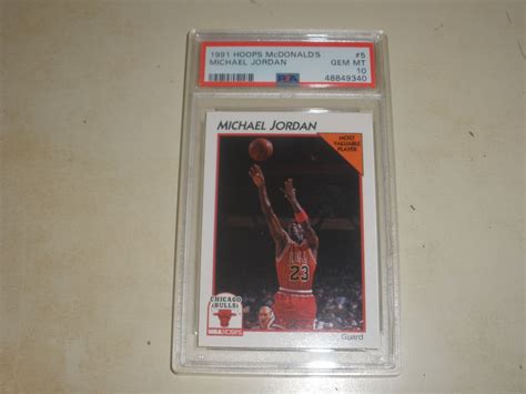 Nba Hoops Mcdonald S Michael Jordan Values Mavin