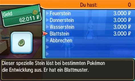 Pokémon Sonne und Mond Evolutionssteine und ihre Fundorte