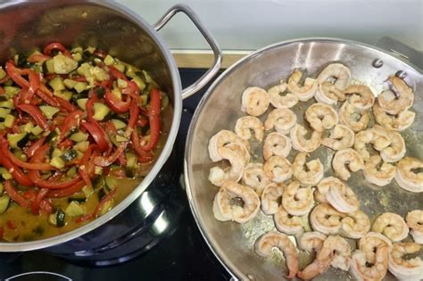 Mariatotal Curry De Crevettes Aux Courgettes