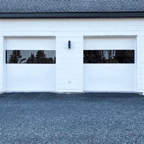 Contemporary Modern Garage Doors Flush Panel Residential Garage Door