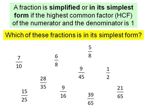 What Is The Easiest Way To Simplify Fractions