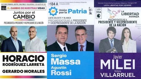 ELECCIONES 2023 En Vivo Todo Sobre Las PASO Candidatos Fechas Y