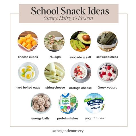 50+ Healthy School Snack Ideas for Kids