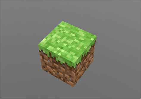 Printable Minecraft Grass Block