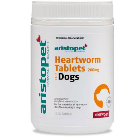 Aristopet Heartworm Tablets For Dogs Agline