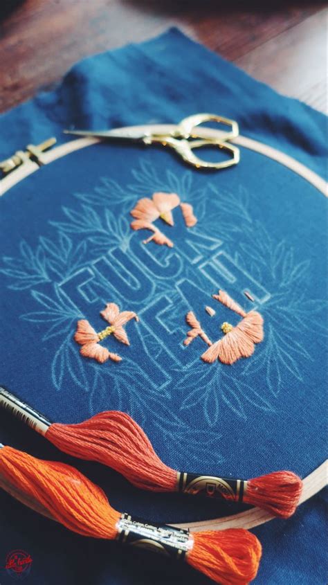 Fuck Yeah Embroidery Hoop Embroidery Art Embroidery Design Artofit