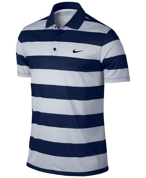 Lyst Nike Mens Victory Bold Dri Fit Golf Polo In Blue For Men