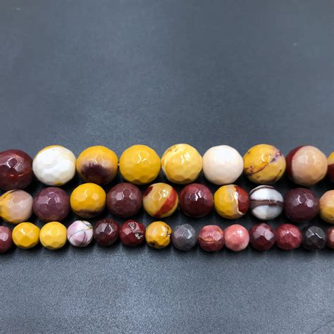 Natural Yellow Jasper Stone Beads Mm Mm Mm Mm Etsy