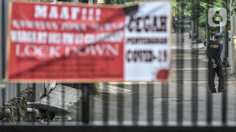 20 Orang Terpapar Covid 19 Satu RT Di Cilincing Terapkan Lockdown