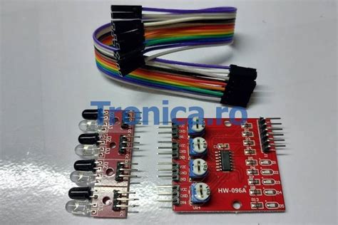 Modul Ir Urmarire Linie Cu Canale Arduino