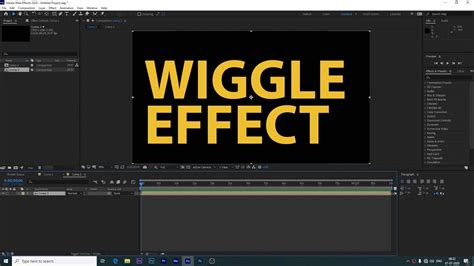 How To Add Wiggle Expression In After Effects Loop Wiggle After