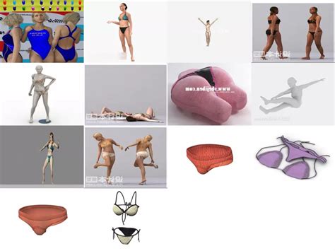 Top 14 Bikini 3d Models Most Recent 2022 Open3dmodel