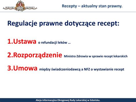 Ppt Recepty Aktualny Stan Prawny Powerpoint Presentation Free