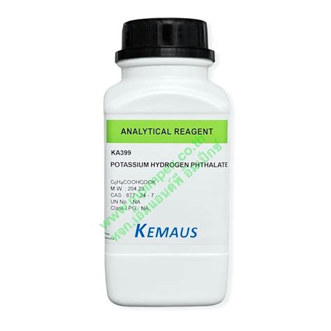 Kemaus Potassium Hydrogen Phthalate Ar M P Impex