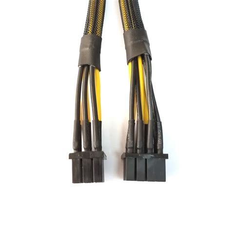 Special Mini Low Profile 8 Pin And 6 Pin Pcie Extension Cable 30cm Moddiy