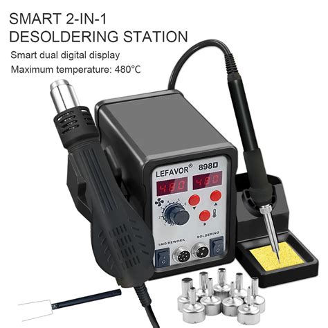 D Soldering Stations In Hot Air Gun Electric Soldering Iron Heat