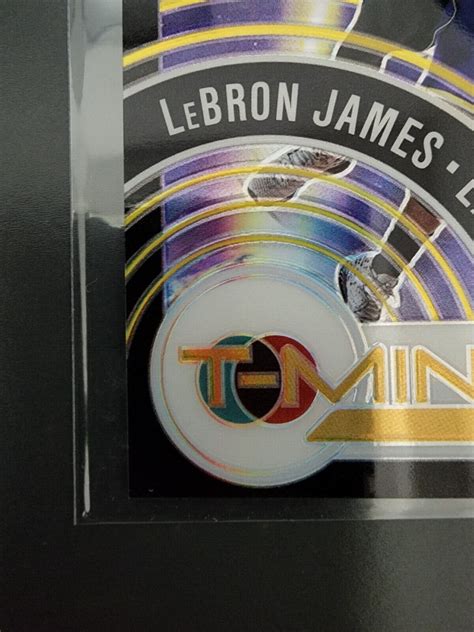 Donruss Optic Lebron James Gold Wave T Minus Purple Prizm