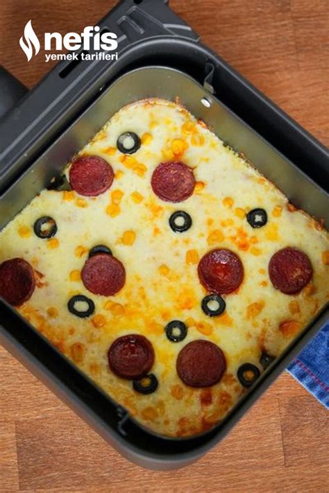 Ift Hazneli Airfryerda Tost Ekme Inden Pizza Ve Ikolatal Cevizli