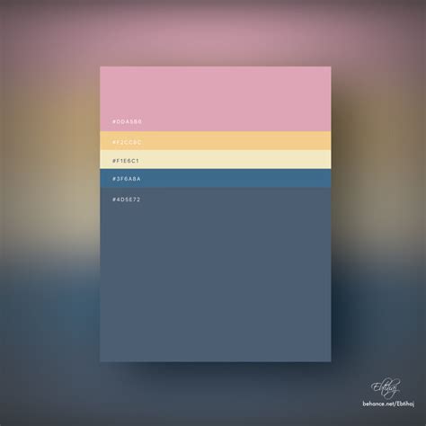 Designer Creates Beautiful Flat Colour Palettes That You Can Use In ...