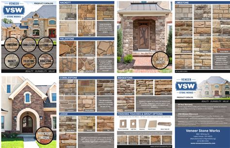 Veneer Stone Works Brochure Design Robintek Columbus Website Design