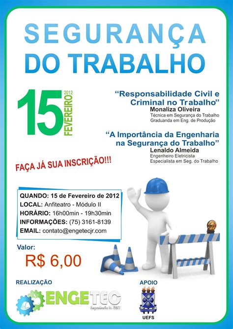 Palestras Segurança do Trabalho 15 02