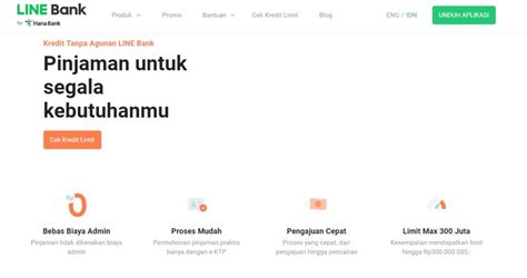 Tips Mengajukan Pinjaman KTA LINE Bank Agar Mudah Diterima InformasiQu