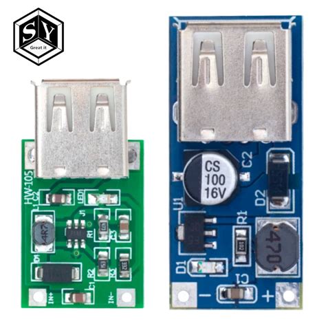 Circuit D Alimentation Et Convertisseur De Tension Sortie Usb Dc 0 9v 5v À 5v 600ma