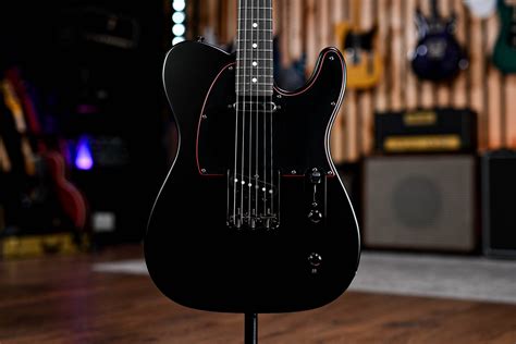 Fender Limited Edition Made In Japan Noir Telecaster Hybrid Ii In Satin