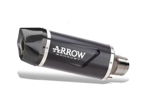 Akn Silenciador Indy Race Evo Aluminio Dark Carby Arrow Honda Cb