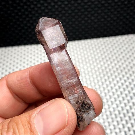 Natural Smoky Amethyst Scepter Quartz Specimens Super Seven Rare Raw