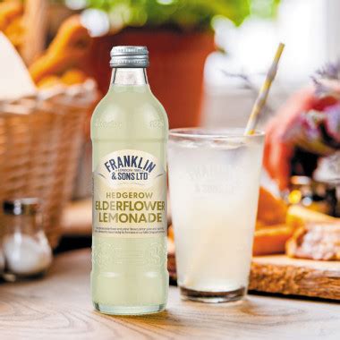 Franklin Sons Lemonade And Elderflower Soda 275ml Drinks Tonics