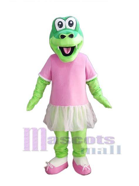 Female Alligator Mascot Costume Animal