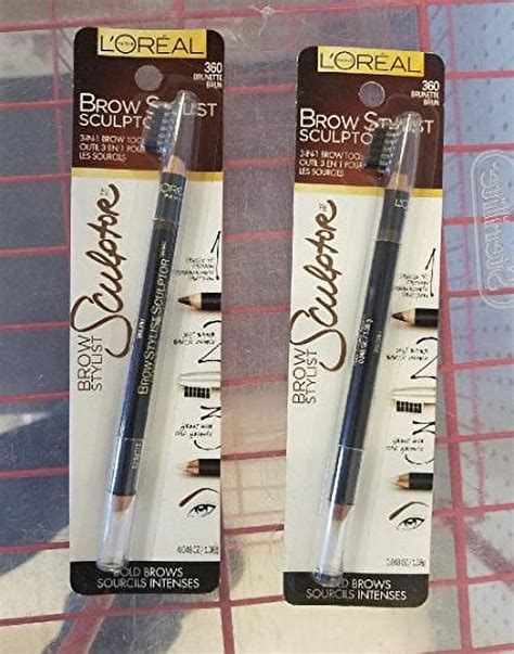 Pcs Loreal Brow Stylist Brunette Sculptor Walmart