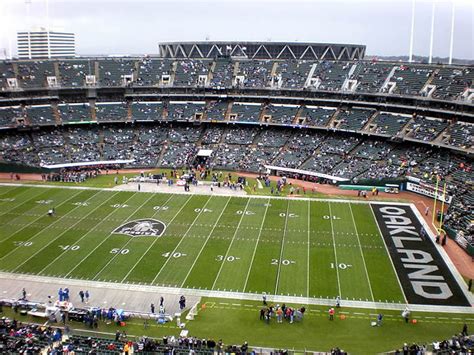 Picture Information: Raiders Football Stadium in Oakland