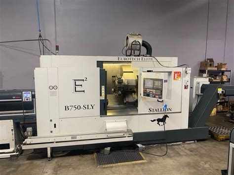 Used Eurotech B750SLY CNC Lathe 8074597