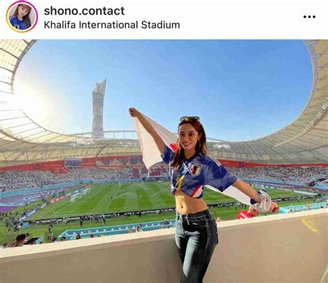 W杯現地映像で「あの美女は誰？」と話題の日本人サポーター、フォロワー急増「色んな国の人から」 ガールズちゃんねる Girls