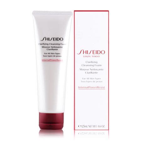 Shiseido Clarifying Cleansing Foam Ml Line Shopping