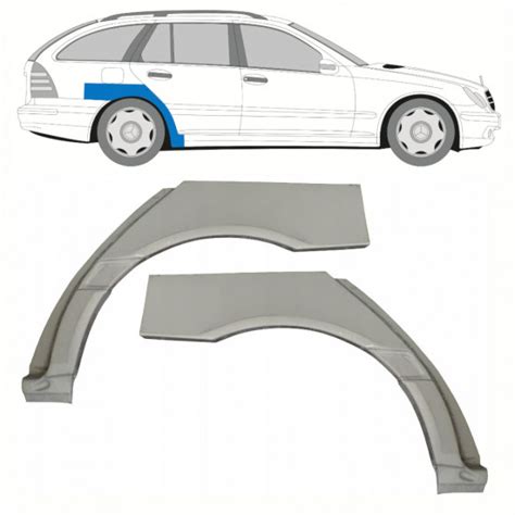 Reperaturka B Otnika Tylnego Zestaw Mercedes C Class