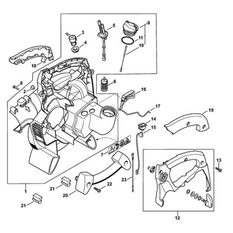 Fan Housing Inside 45 2001 For Stihl BG 85 Leaf Blower L S Engineers