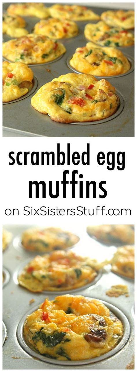 Scrambled Egg Breakfast Muffins Recipe Harian