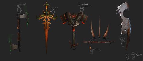 Fantasy weapons 1 by Exphrasis on DeviantArt