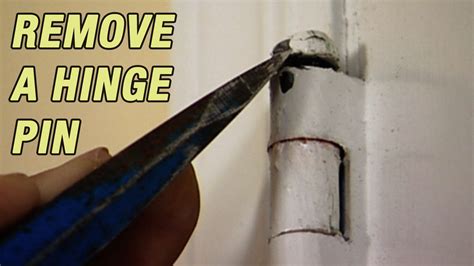 How to Remove a Hinge Pin from a Door | Emo hairstyles for guys, Unique ...