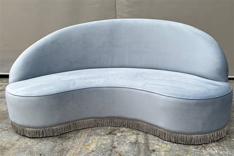 Classic Modern Curved Sofa Mark Alexander Design