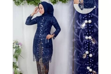 Rekomendasi Kebaya Brokat Terbaru Untuk Wanita Hijab Media Labuan Bajo