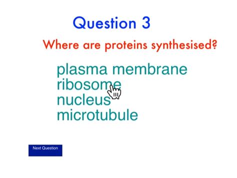 interactive science quiz: GCSE biology: cells | Teaching Resources