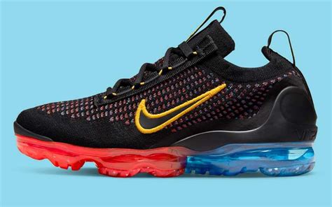 Official Images Of Nike Vapormax Flyknit 2021 Showoff The Red And Blue